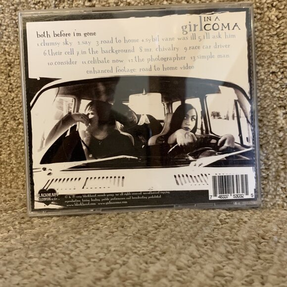 Both Before I'm Gone - Girl in a Coma (CD, May-2007, Blackheart Records) Indie - Picture 3 of 4